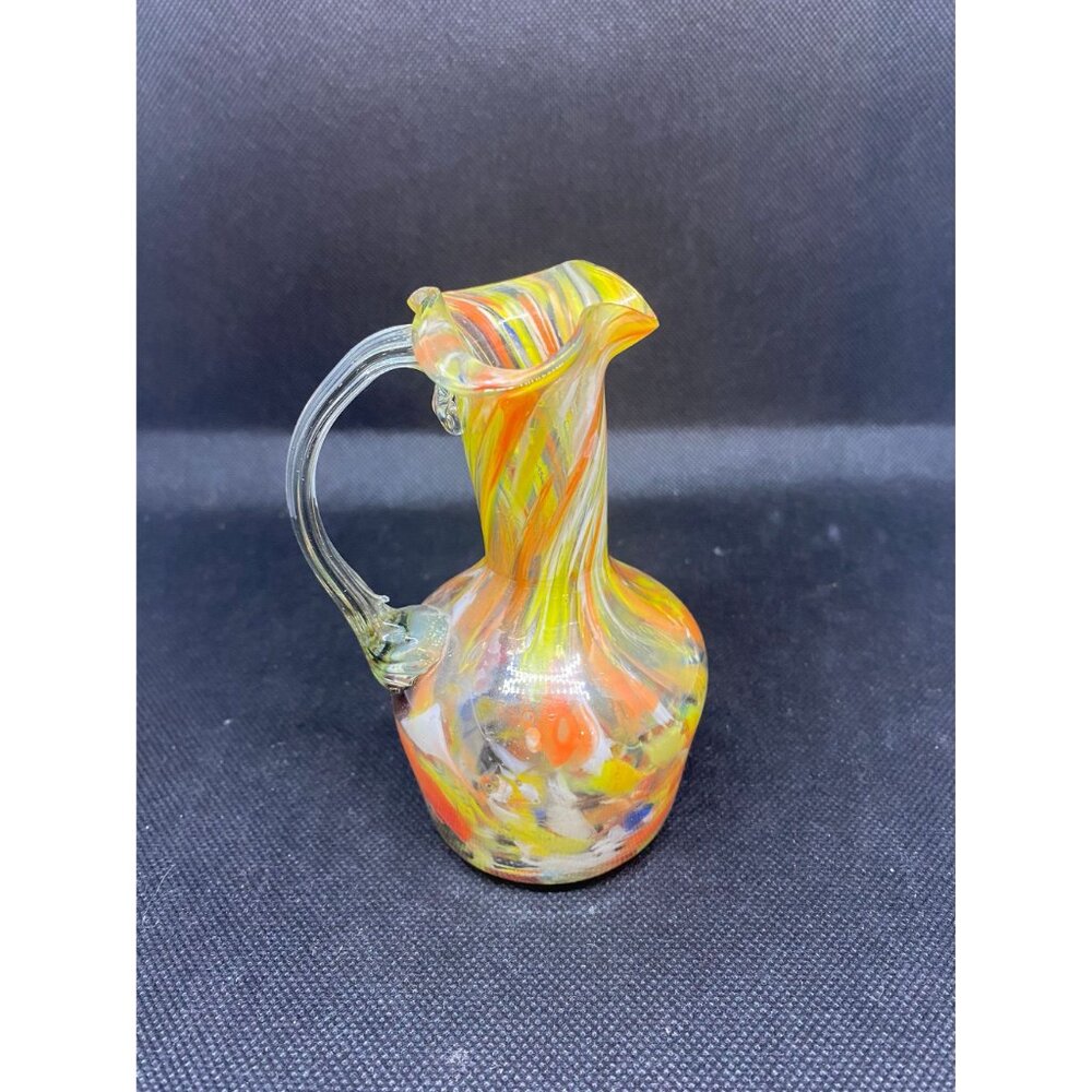 Multi Colored Small Pitcher - Picture 2 of 4